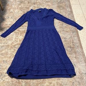 M Missoni Knit Long Sleeve Dress